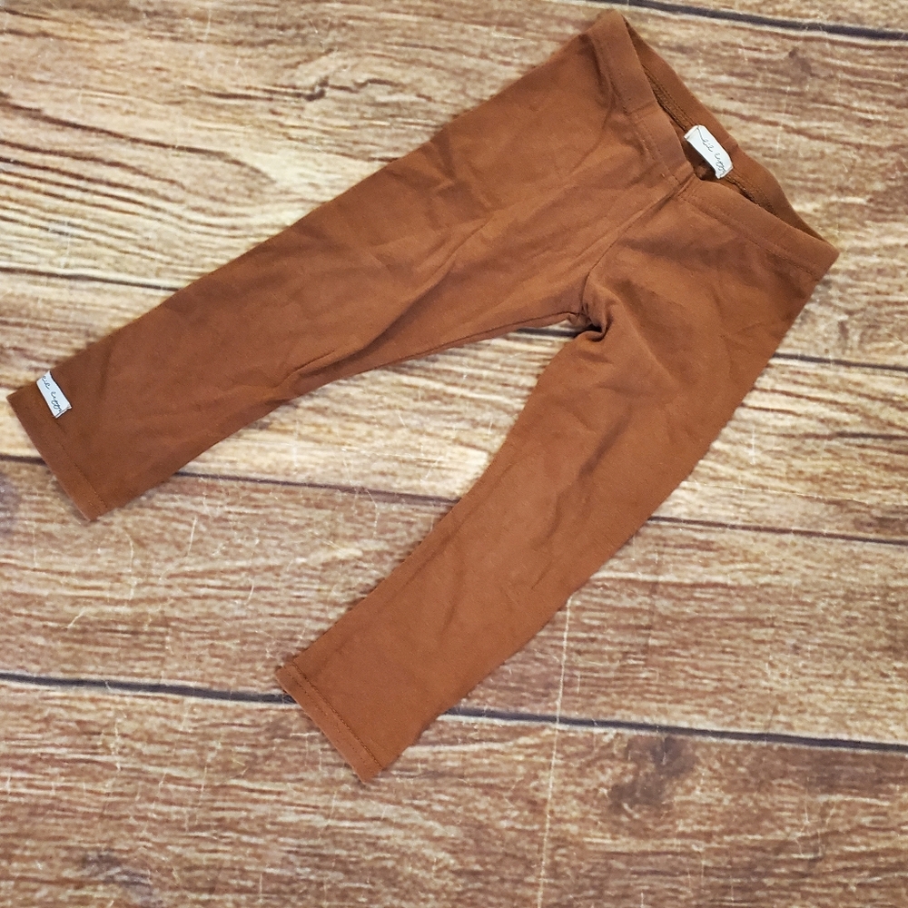 Lil Leggs brown leggings size 3T